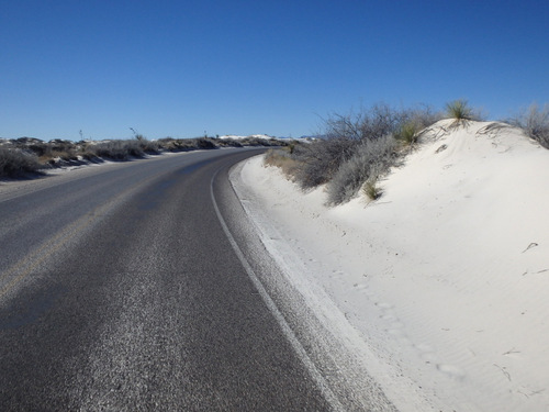 In White Sands, NM, Innerdunal Area.