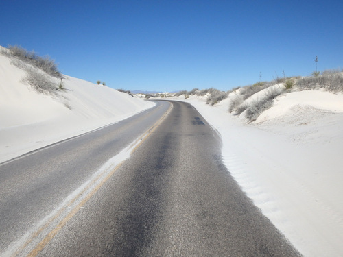 In White Sands, NM, Innerdunal Area.