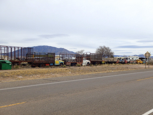 New Mexico Dust Storm Fence.