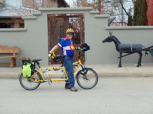 The Bee Team and the Carriage Art Burro.