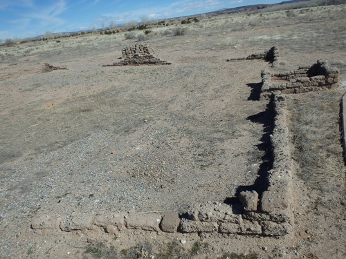 The Old Kuaua Pueblo Site.