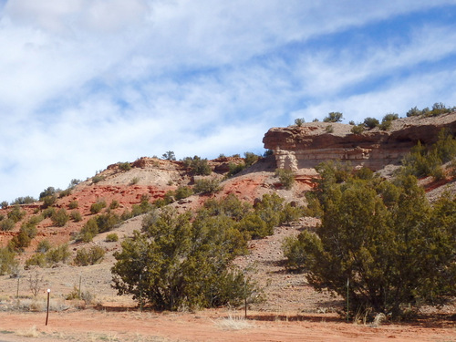 Along the Way Through the Jemez Pueblo Reservation.